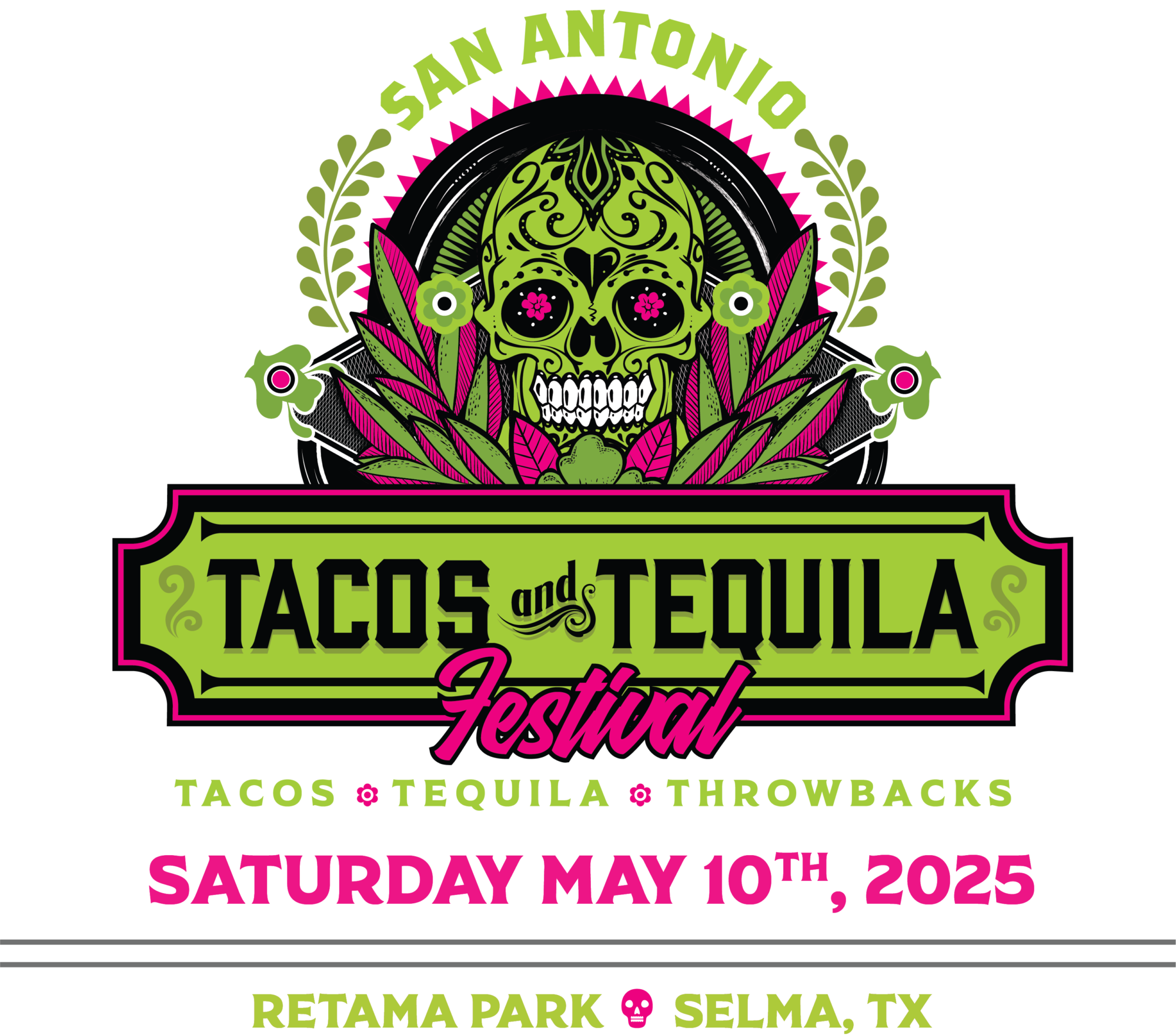 Tacos and Tequila Festival | San Antonio Logo